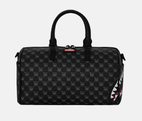 Borsone Sprayground SHARK IN PARIS WTF BUBBLY BLACK CHECK MINI DUFFLE 910D9313NSZ