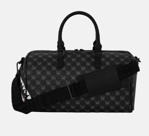 Borsone Sprayground SHARK IN PARIS WTF BUBBLY BLACK CHECK MINI DUFFLE 910D9313NSZ