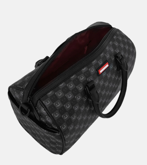 Borsone Sprayground SHARK IN PARIS WTF BUBBLY BLACK CHECK MINI DUFFLE 910D9313NSZ