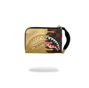 Portafoglio SPRAYGROUND SHARKS IN PARIS GOLD DRIP WALLET 910W9341NSZ