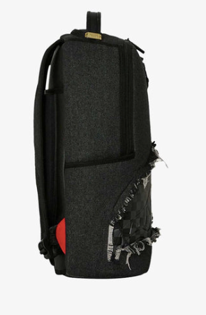 Zaino SPRAYGROUND BLACK DENIM TEAR SHARK BACKPACK 910B8472NSZ