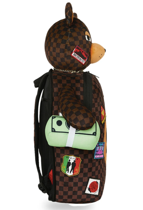 Zaino SPRAYGROUND GLOBAL MOGUL 2 BIG BEAR BACKPACK 910B8499NSZ
