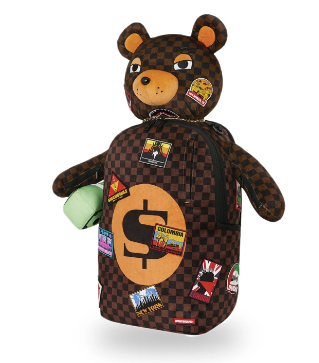 Zaino SPRAYGROUND GLOBAL MOGUL 2 BIG BEAR BACKPACK 910B8499NSZ