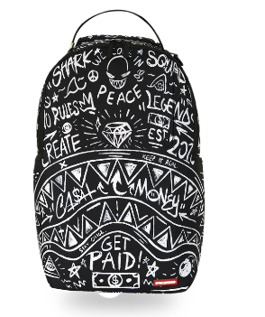 Zaino SPRAYGROUND CRAZY TOUGHTS BACKPACK 910B8666NSZ