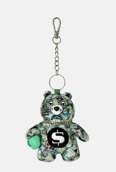 PORTACHIAVI SPRAYGROUND MONEY BANKS BEAR KEYCHAIN 910K9596NSZ
