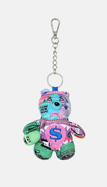 PORTACHIAVI SPRAYGROUND Y2K SHARK BEAR KEYCHAIN 910K9600NSZ