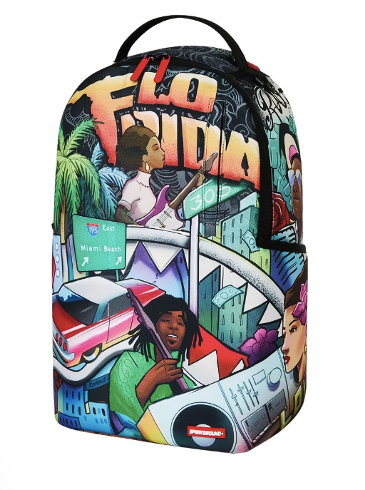 Zaino SPRAYGROUND FLO RIDA BACK TATTOO BACKPACK 910B8400NSZ