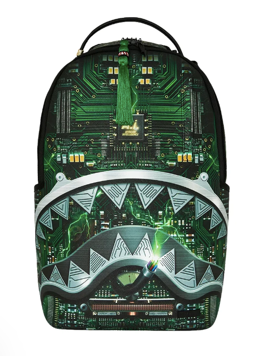 ZAINO SPRAYGROUND AI MOTHERBOARD BACKPACK 910B8741NSZ