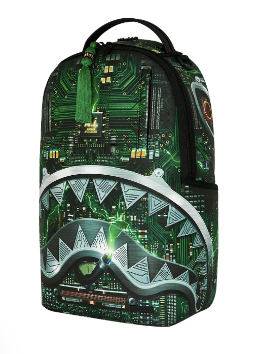 ZAINO SPRAYGROUND AI MOTHERBOARD BACKPACK 910B8741NSZ