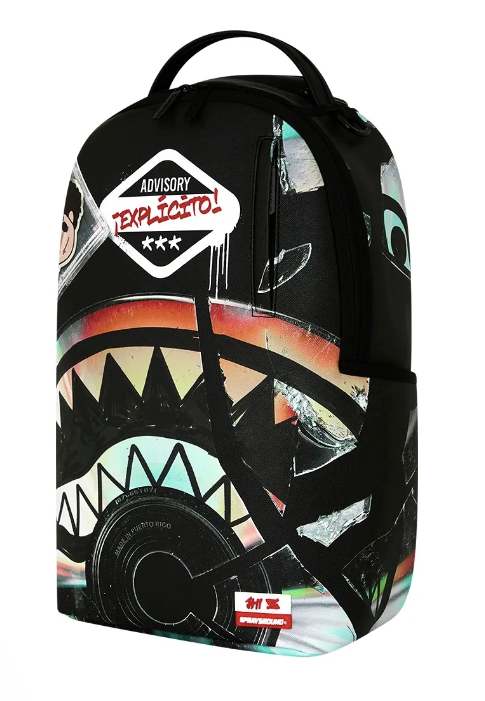 ZAINO SPRAYGROUND JON Z BURNED DISC BACKPACK  910B9033NSZ