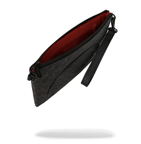 POCHETTE SPRAYGROUND RAISED CHECK CROSSOVER CLUTCH  910B9508NSZ