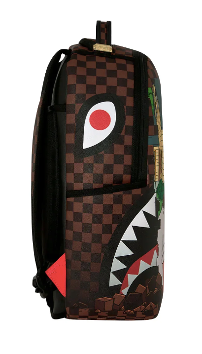 ZAINO SPRAYGROUND FAMILY GUY PETER FALLING THROUGH WALL BACKPACK 910B9145NSZ