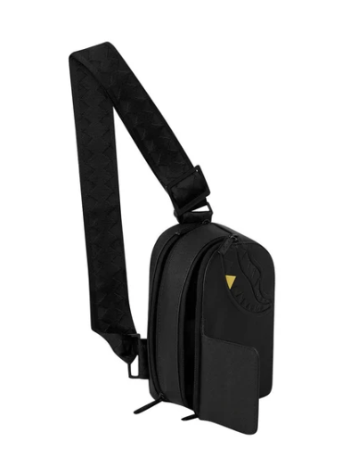 Tracolla SPRAYGROUND BLACKED OUT EMBOSSED GOLD TOOTH BACKPACK SLING 910B9326NSZ