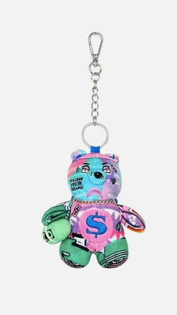 PORTACHIAVI SPRAYGROUND Y2K SHARK BEAR KEYCHAIN 910K9600NSZ