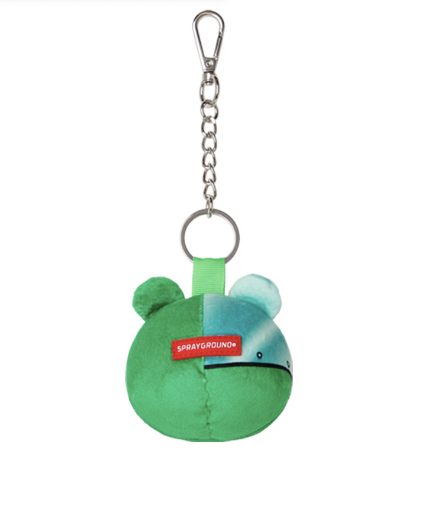 PORTACHIAVI SPRAYGROUND CYBORG BEAR HEAD KEYCHAIN 910Z713NSZ