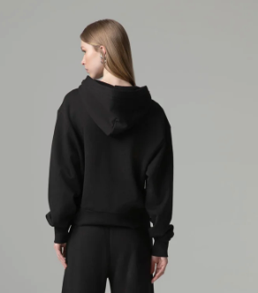 Felpa GAELLE PARIS con cappuccio e ricamo logo lato cuore