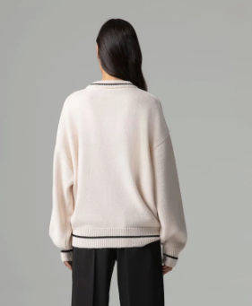 Pullover GAELLE PARIS paricollo con personalizzazione logo davanti