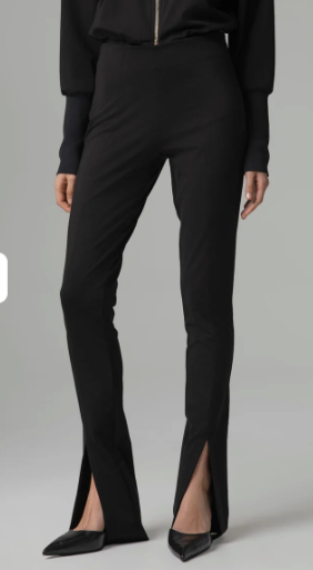 Leggings GAELLE PARIS in punto roma con spacchetti