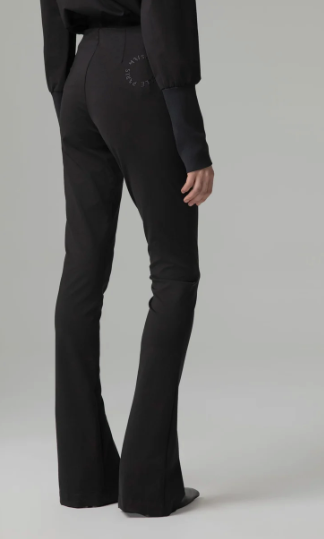 Leggings GAELLE PARIS in punto roma con spacchetti