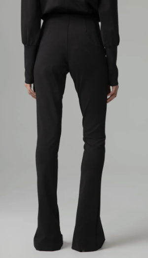 Leggings GAELLE PARIS in punto roma con spacchetti