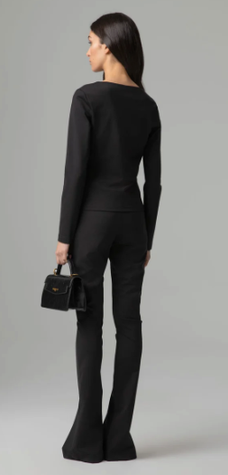 Leggings GAELLE PARIS in punto roma con spacchetti