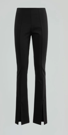 Leggings GAELLE PARIS in punto roma con spacchetti