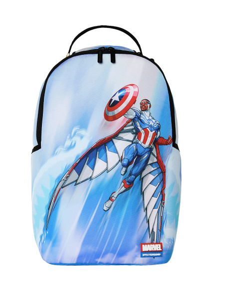 ZAINO SPRAYGROUND  MARVEL AVENGERS CAPITAIN AMERICA SPLIT BACKPACK 910B9125NSZ