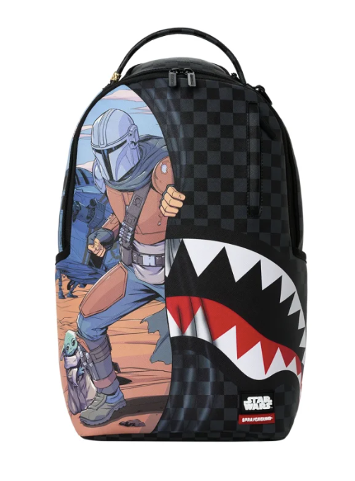 ZAINO SPRAYGROUND  STAR WARS MANDO AND GOKU REVEAL BACKPACK 910B9127NSZ