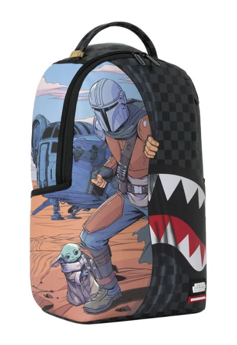ZAINO SPRAYGROUND  STAR WARS MANDO AND GOKU REVEAL BACKPACK 910B9127NSZ