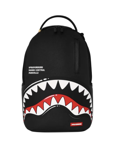 Zaino SPRAYGROUND BLACK TOON SHARK MINI BACKPACK 910M9567NSZ