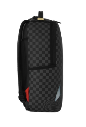 ZAINO SPRAYGROUND CHECKER SHARK TRAIL BACKPACK 910B8429NSZ