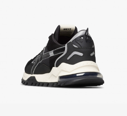 Sneaker W6YZ BREEZE 3-M. Sneakers in tessuto tecnico e suede Nero