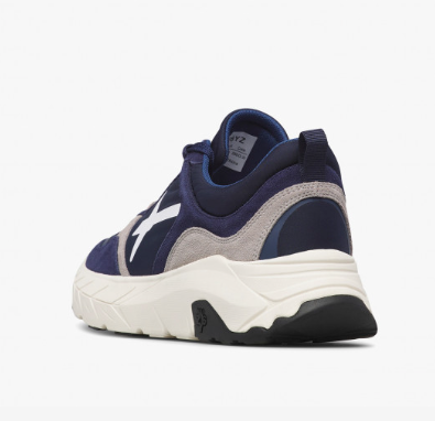 Sneaker W6YZ NEXT 2.0-M. Sneakers in suede e tessuto Navy-Grigio
