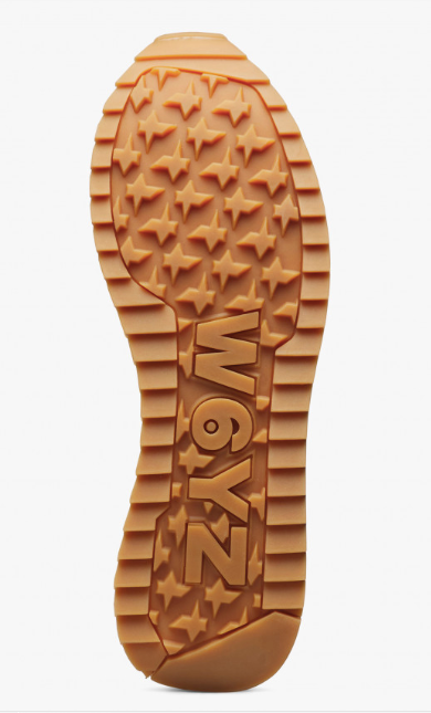 Sneaker W6YZ YAK-M. Sneakers in suede e tessuto Marrone-Beige