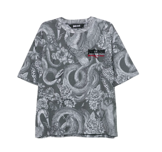 T-shirt JUST CAVALLI Animalier