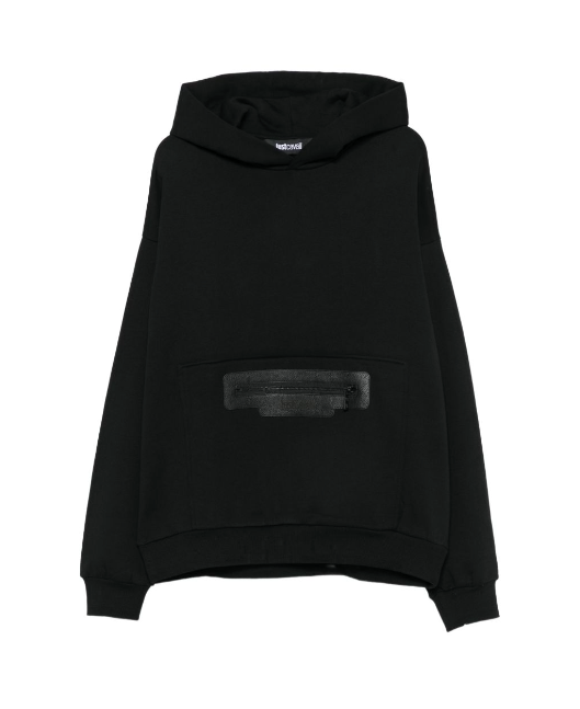 Felpa JUST CAVALLI con cappuccio e zip