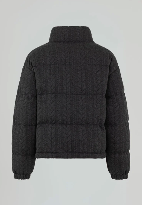 Bomber GAELLE PARIS  in maglia con ricamo logo lato cuore