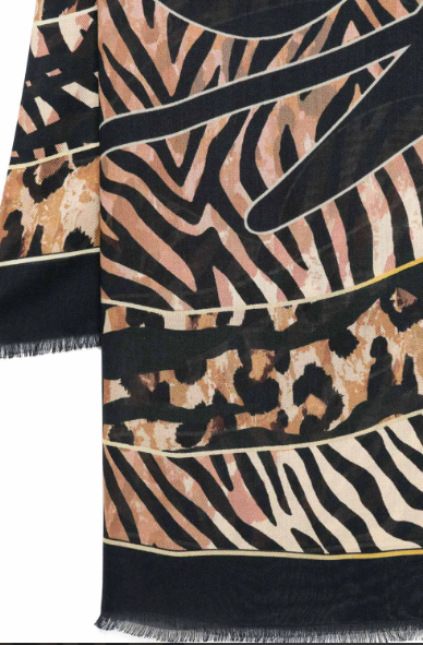 Pashmina JUST CAVALLI stampa animaliere
