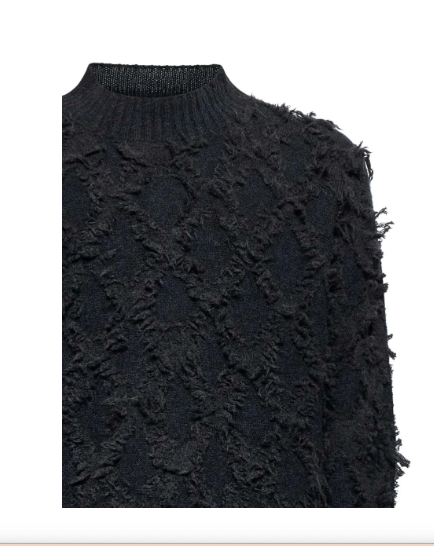 Maglione RICHMOND Con Lavorazione Sfrangiata