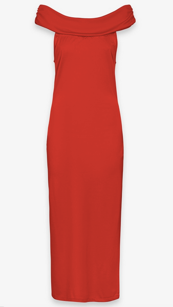 Abito GAELLE PARIS abito Midi Con Collo Schiffer E Spacco In Punto Milano