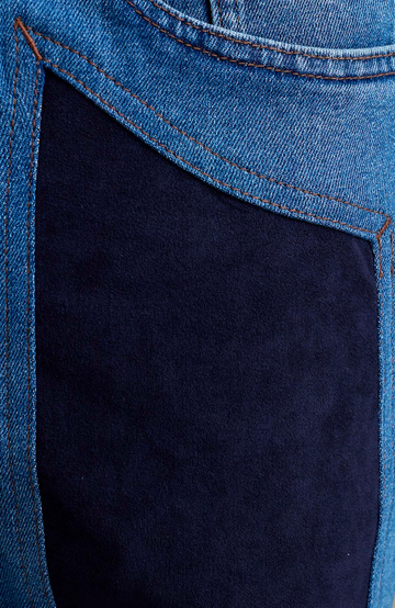 Jeans JECKERSON John Lavaggio Chiaro E Toppa Alcantara