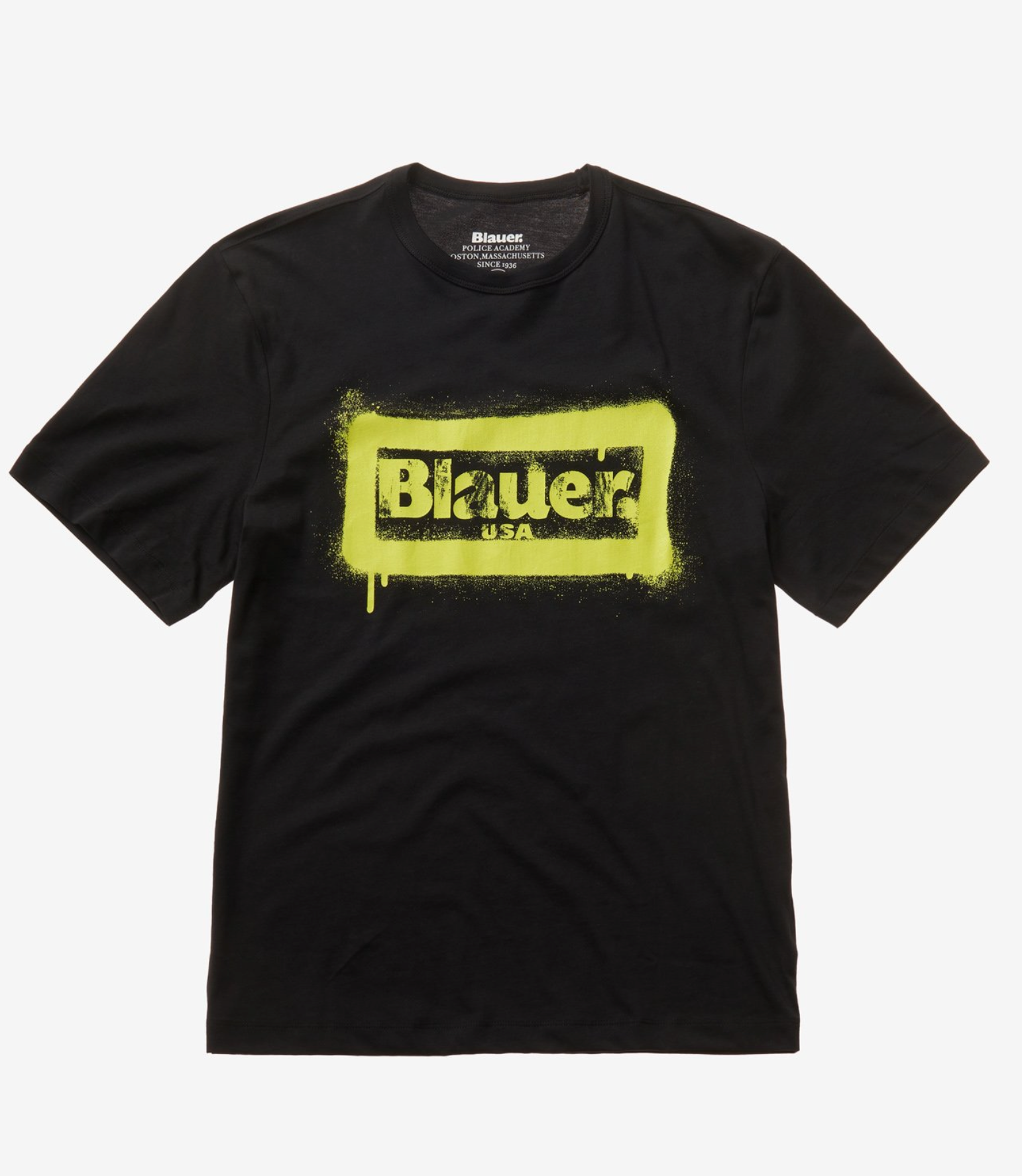 T-shirt BLAUER USA con stampa graffiti