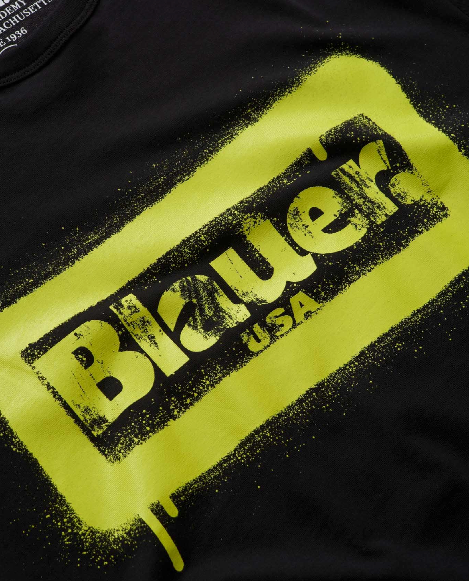 T-shirt BLAUER USA con stampa graffiti