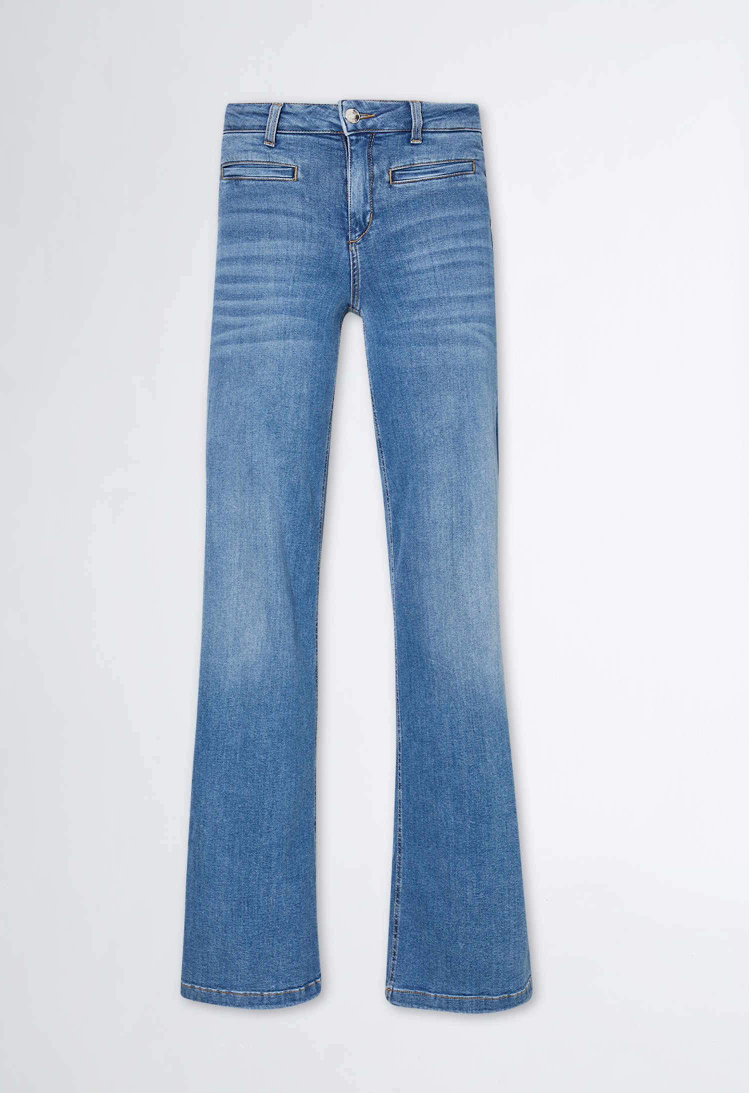 Jeans LIUJO flare bottom up