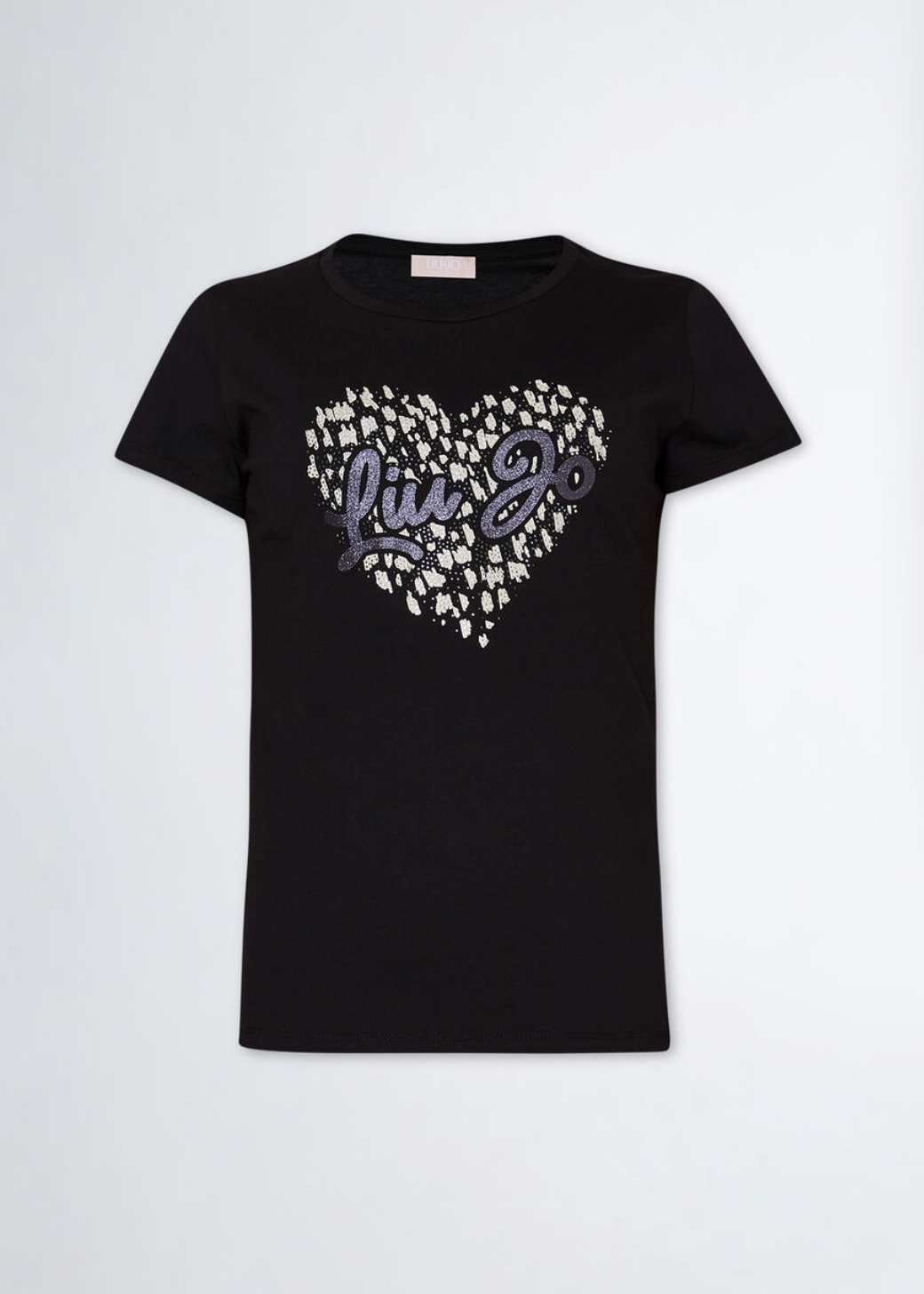 T-shirt LIUJO con stampa e strass