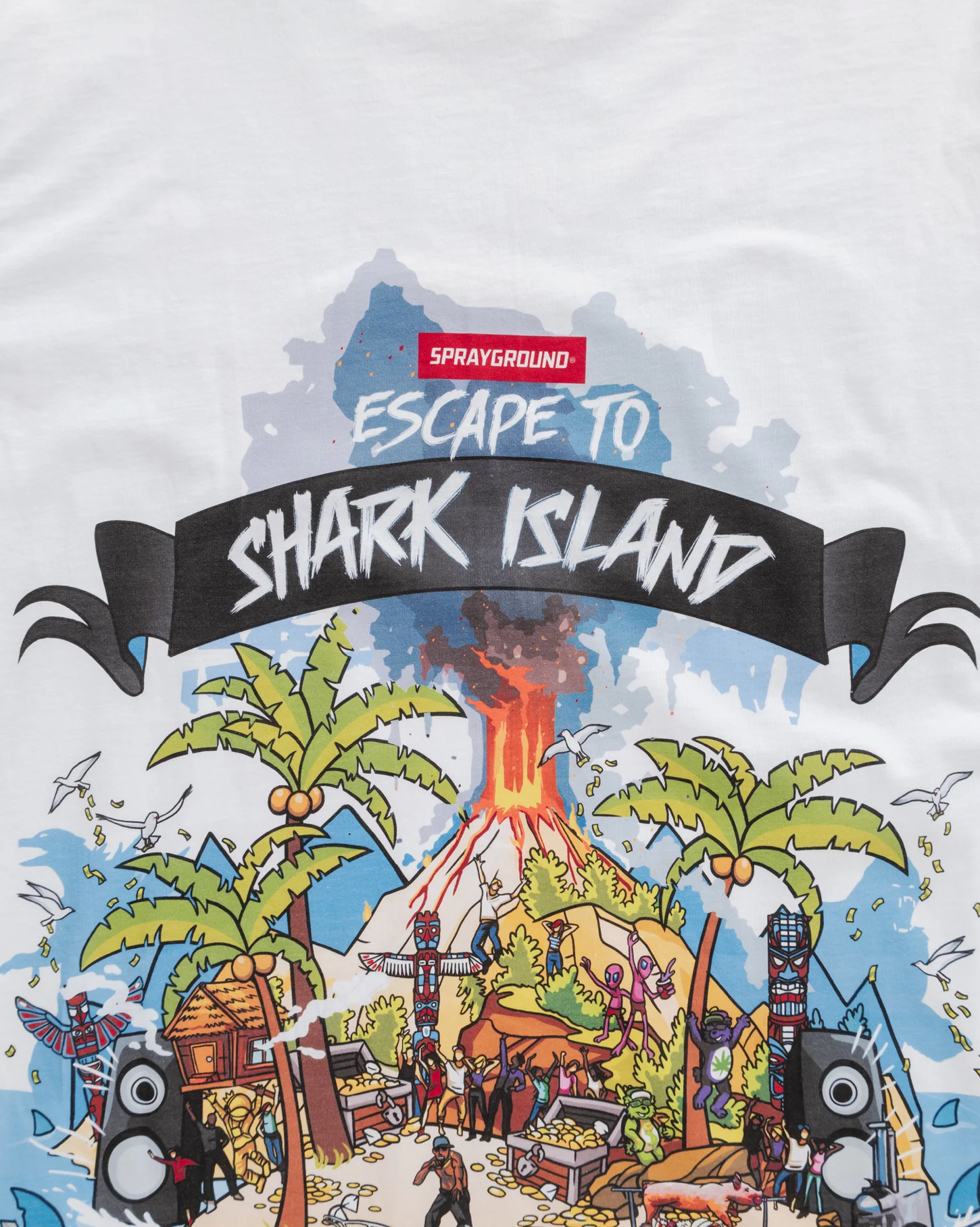 T-shirt SPRAYGROUND shark island SP509