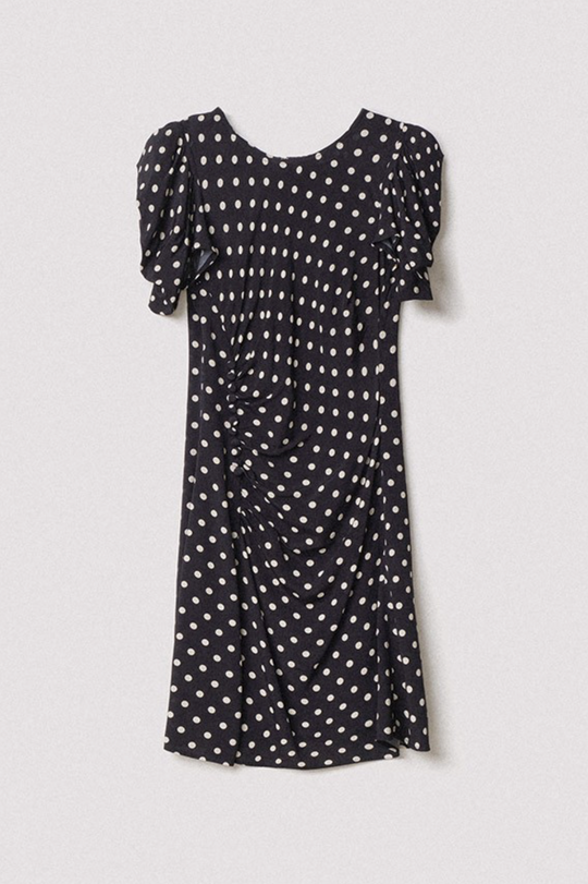 Abito Karin MAR DE MARGARITAS con drappeggio MMABW00051