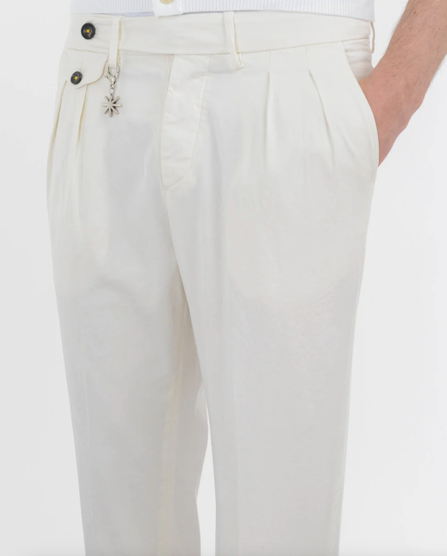 Pantalone MANUEL RITZ con doppia pinces