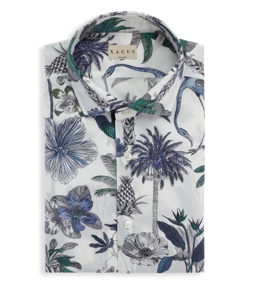 Camicia XACUS fantasia fiori