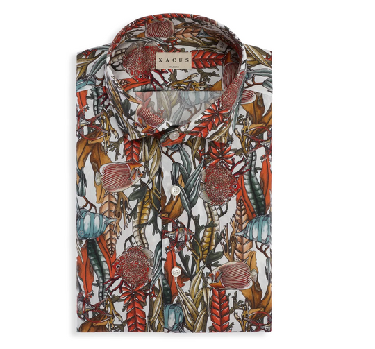 Camicia XACUS fantasia marina